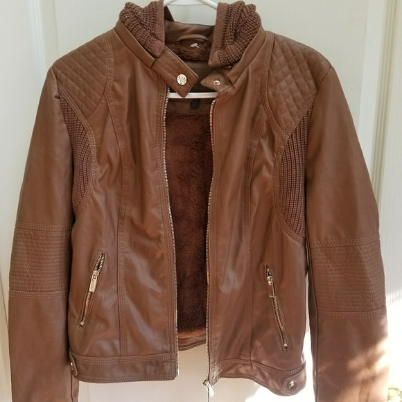 CiSono By Cavallini Jackets & Blazers - CiSono By Cavallini Cashew Color Jacket